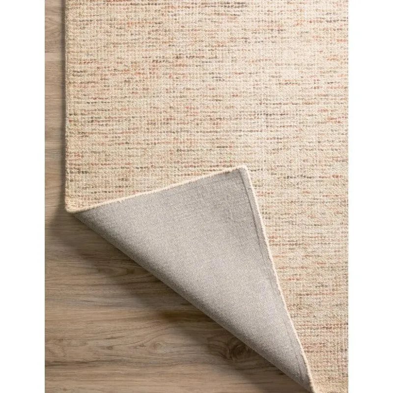 Thread Tale Hand Woven Wool Rug - Cream & Brown media 4