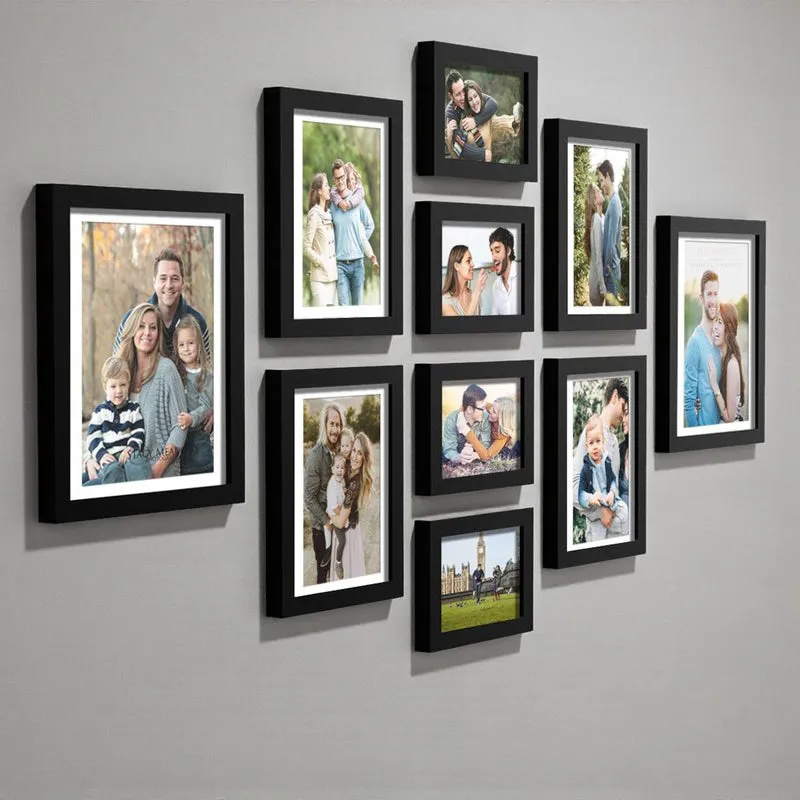 Memories Encased Photo Frame (Black) - Set Of Ten media 1
