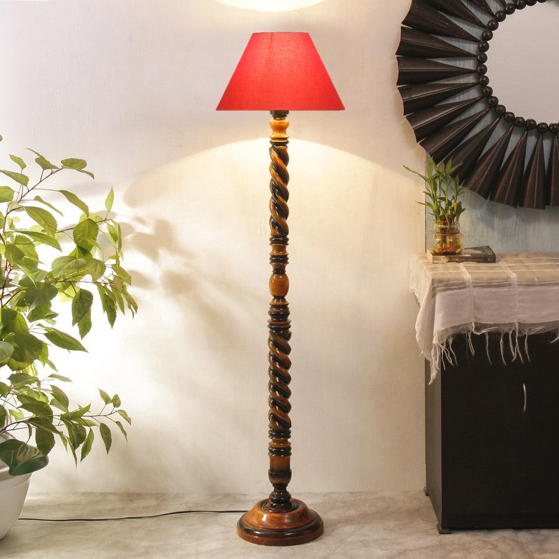 PrismRadiant Floor Lamp (Orange)
