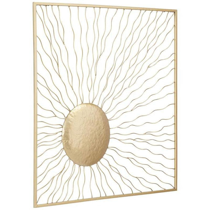 Ardia Sun Frame Iron Wall Accent media 3