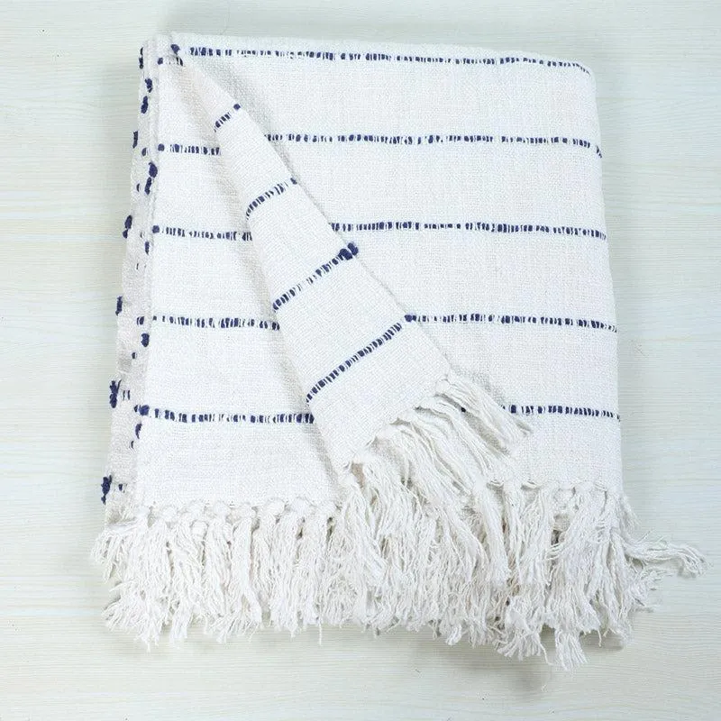 Anta Tufted Cushion & Woven Throw media 6