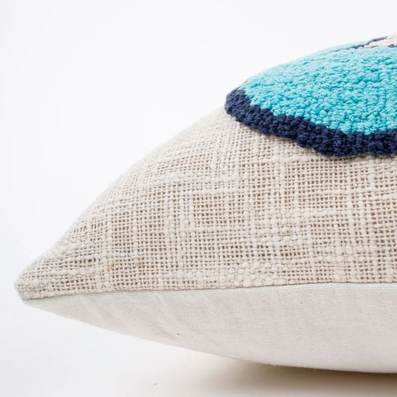 Palm Tufted Cushion Cover Set - Set Of Two media 8