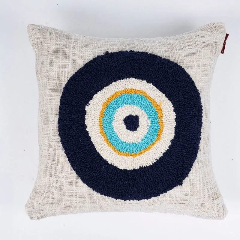 Nazar Tufted Cushion Cover Set - Set Of Two media 6