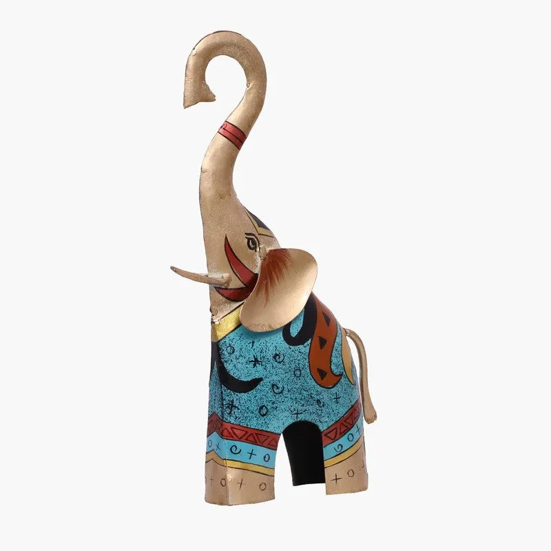 Happy Trunk Metal Showpiece - Set Of Two media 4