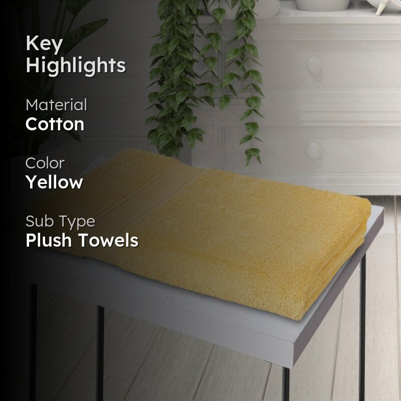 Junia Bath Towel - Yellow media 2
