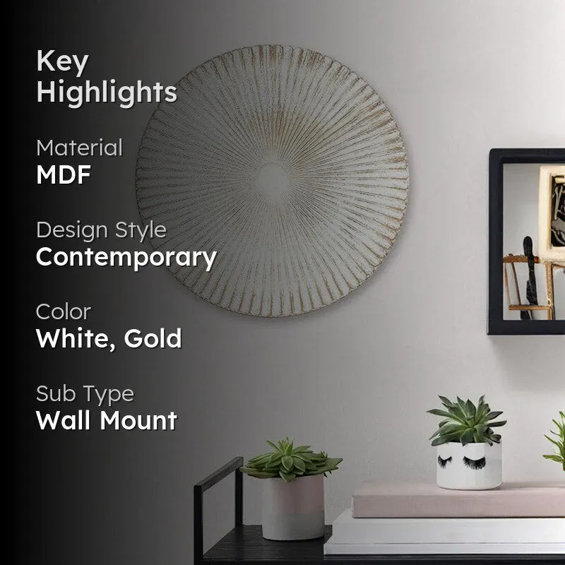 Noelle MDF Wall Accent - Ivory media 2