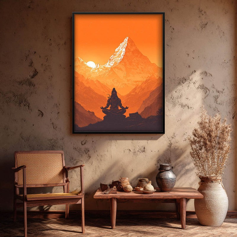 Mahadev Meditating