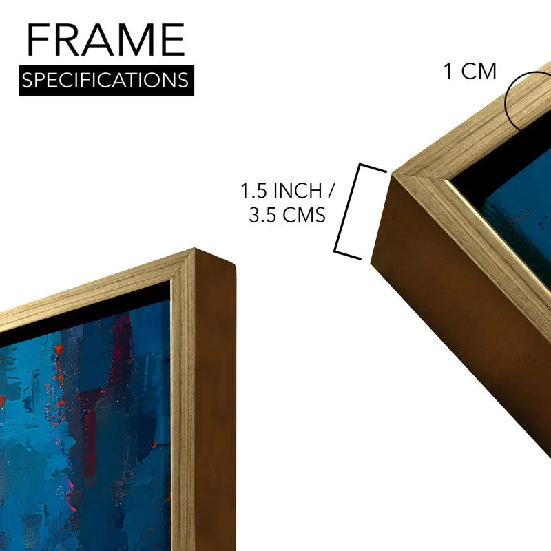 London Street Canvas Wall Painting With Frame media 8