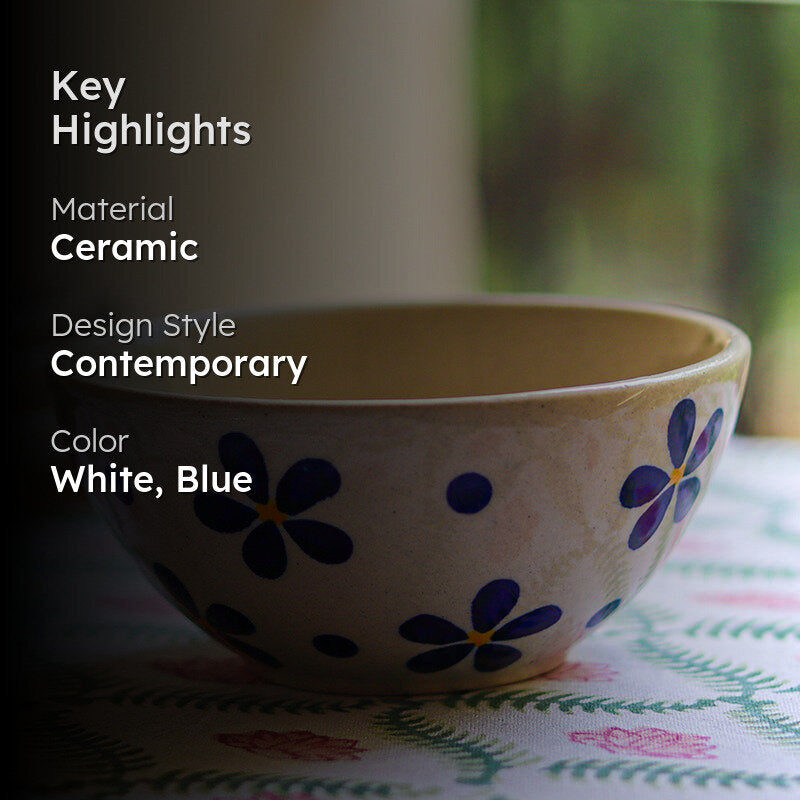 Federica Ceramic Snack Bowl - 250 mL media 2