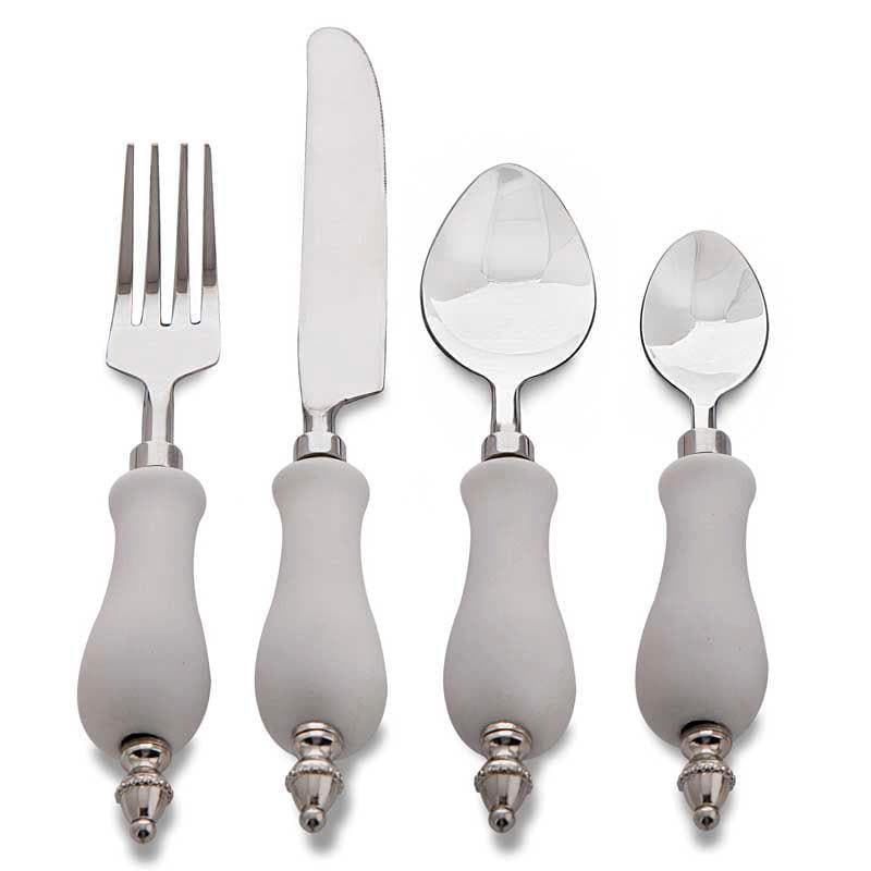 Coover Cutlery (White) - Set Of Sixteen media 3