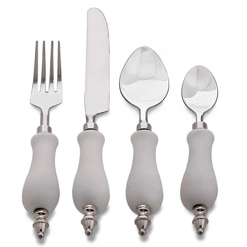 Coover Cutlery (White) - Set Of Sixteen media 3