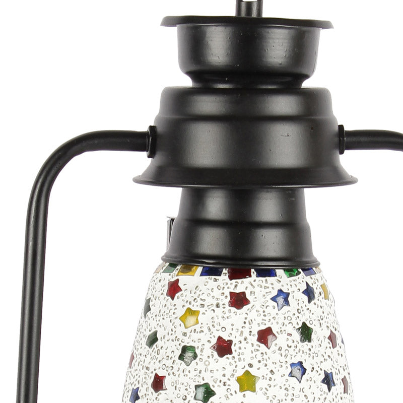 Divyara Mosaic Lantern Iron Table Lamp media 6