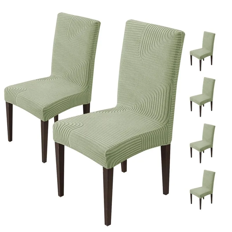 Olivara Polyester Chair Cover - Set Of Six media 3