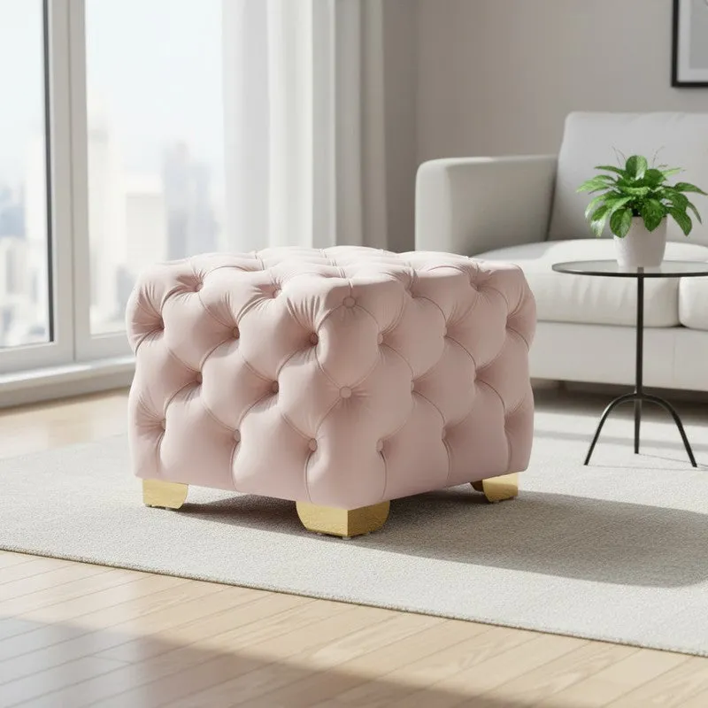 Averon Pluffa Ottoman - Pink media 1