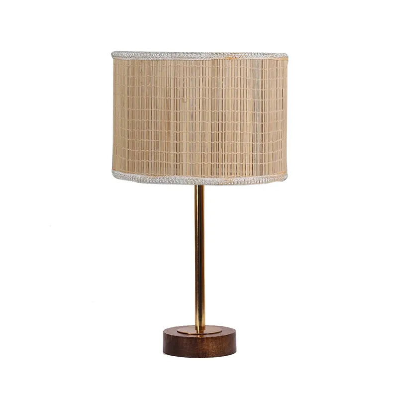 Bambou Rodin Wooden Table Lamp - Beige,Gold,Brown media 4