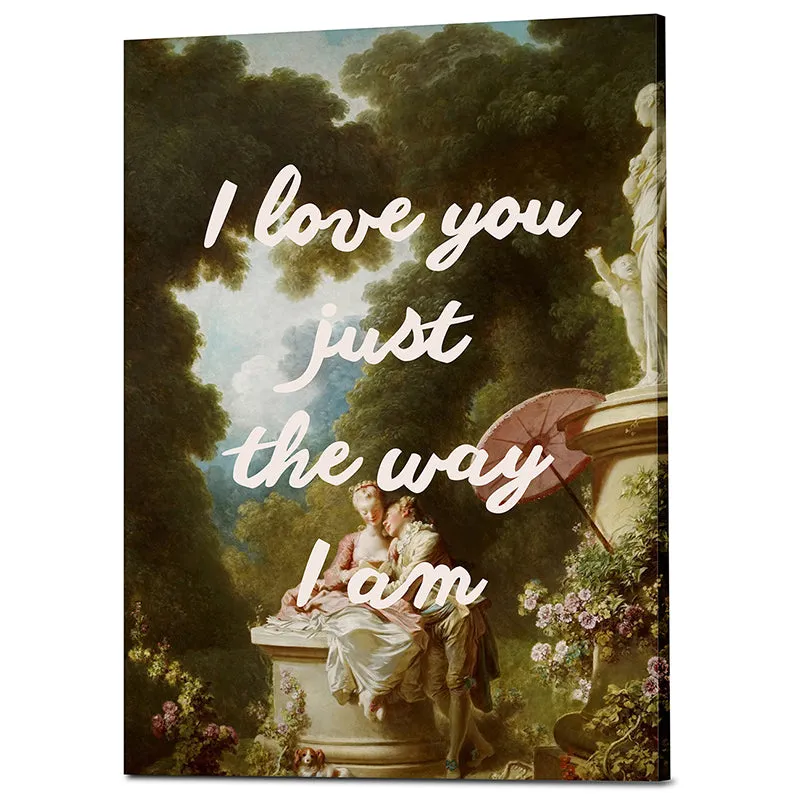Just The Way I Am Wall Art media 3