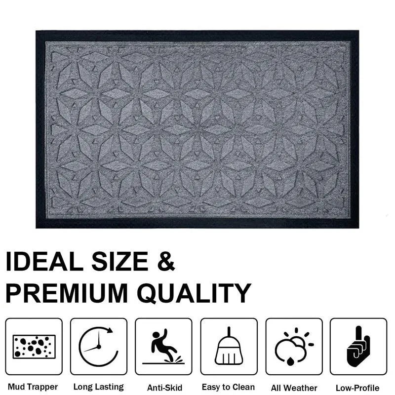 Coire Star Coir Door Mats - Grey media 6