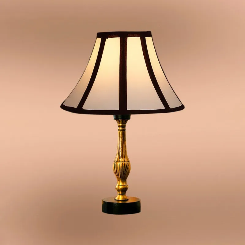Aurelo Ero Wooden Table Lamp - White media 6