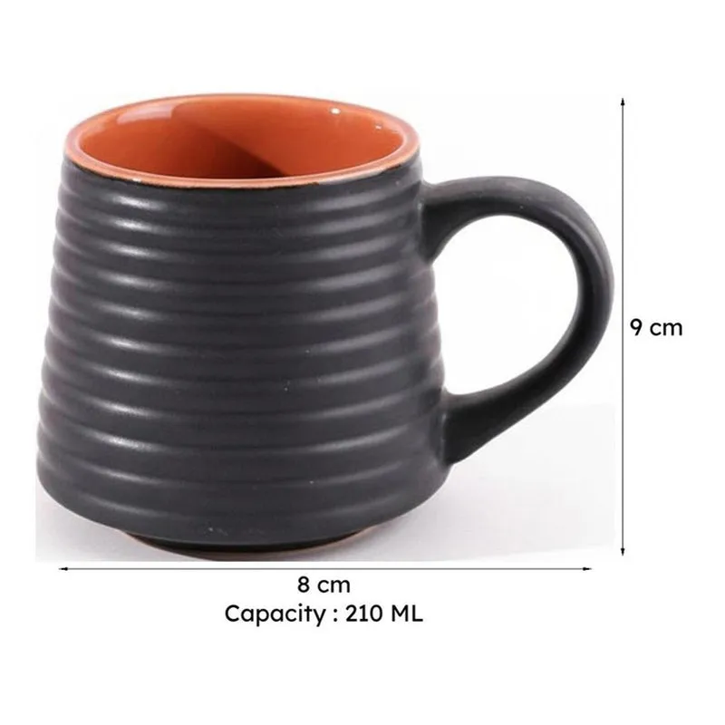 Alvira Ceramic Tea Cup (210 mL) media 7