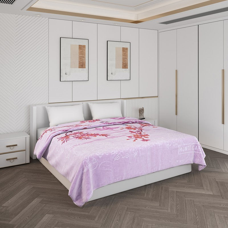 Monte Carlo Blossom Dream Blanket - 850 GSM - Queen/Double