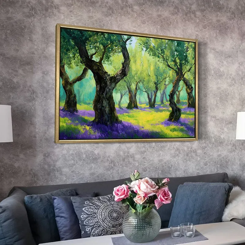 Dreamwood Canvas Wall Painting With Frame media 6