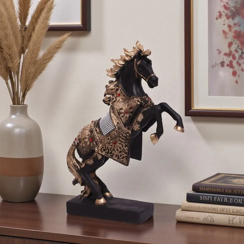 Imperial Horse Polyresin Showpiece (12 inches) media 1