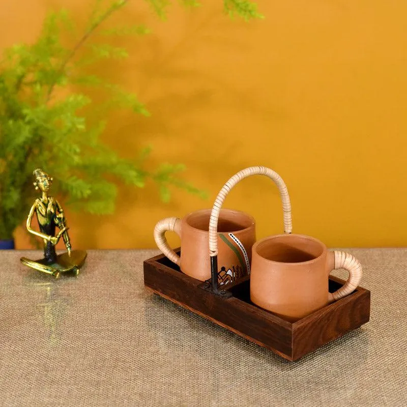 Zara Tray With Cup (150 ML) - Three Piece Set media 4