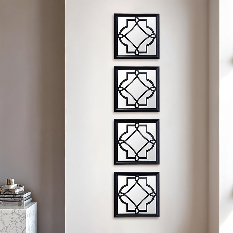 Medina Curve Decorative Wall Mirror - Set Of Four media 5