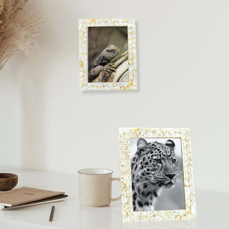 Nacrae I Mother Of Pearl MDF Photo Frame media 4