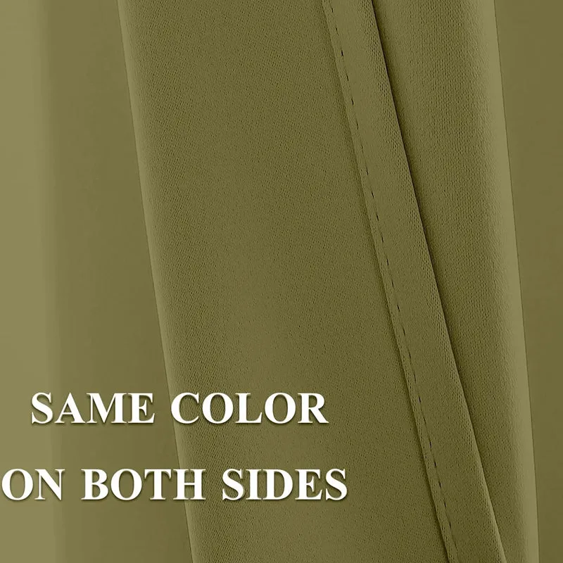 Vienna Pleated Curtain Valance (Khaki) - Set Of Two media 6