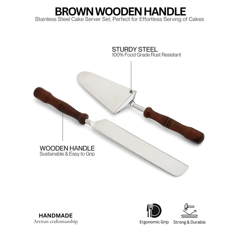 Luxury Flatware Cake Server - Two Piece Set media 3