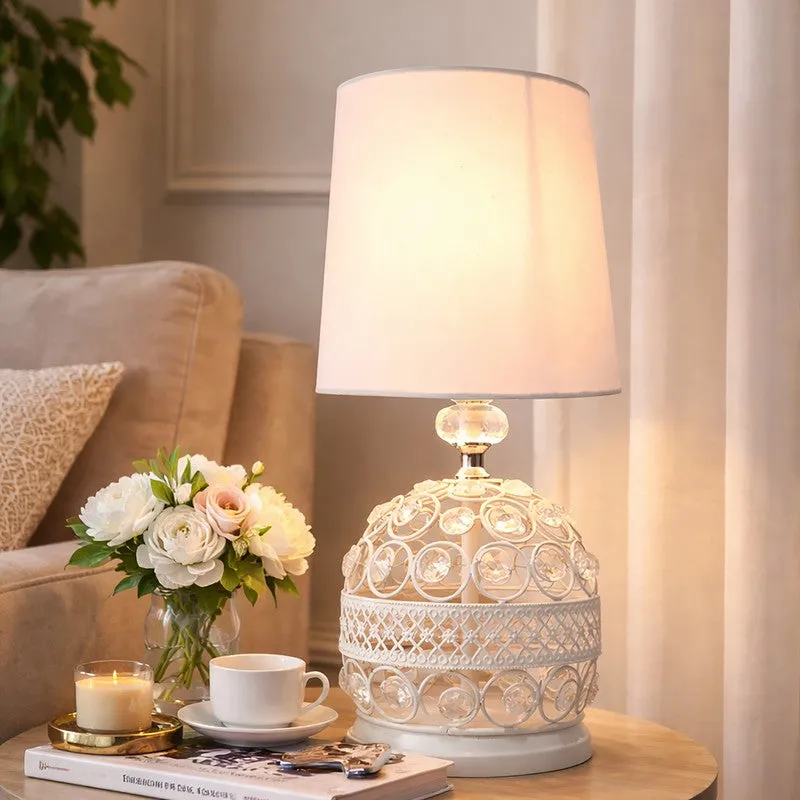 DomeNest Metal Table Lamp - Beige media 3
