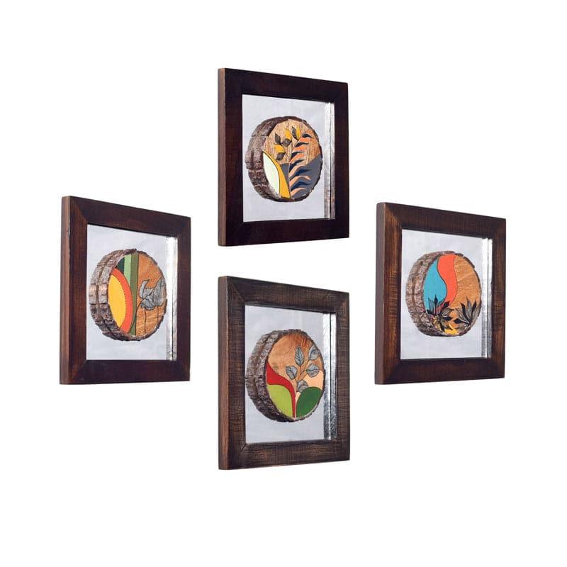 Abstract Flora Wall Art - Set Of Four media 4