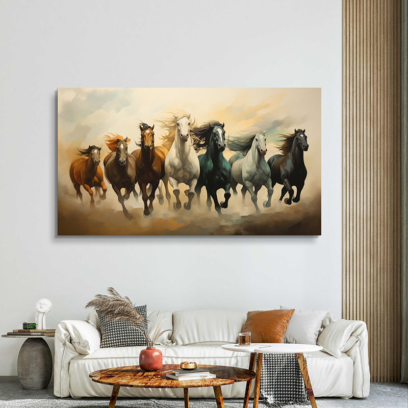 Palominos Canvas Wall Painting