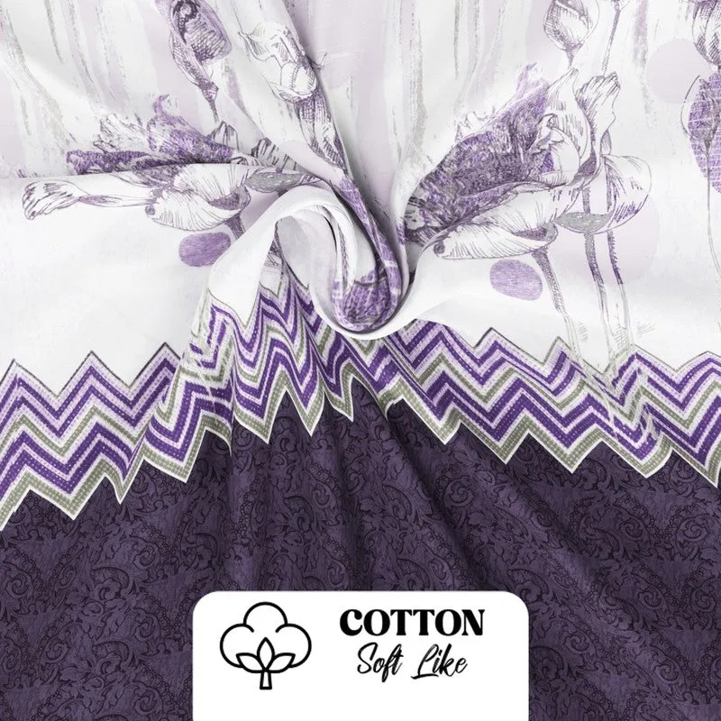 Wyril Bedsheet (Purple) - 115 GSM media 6
