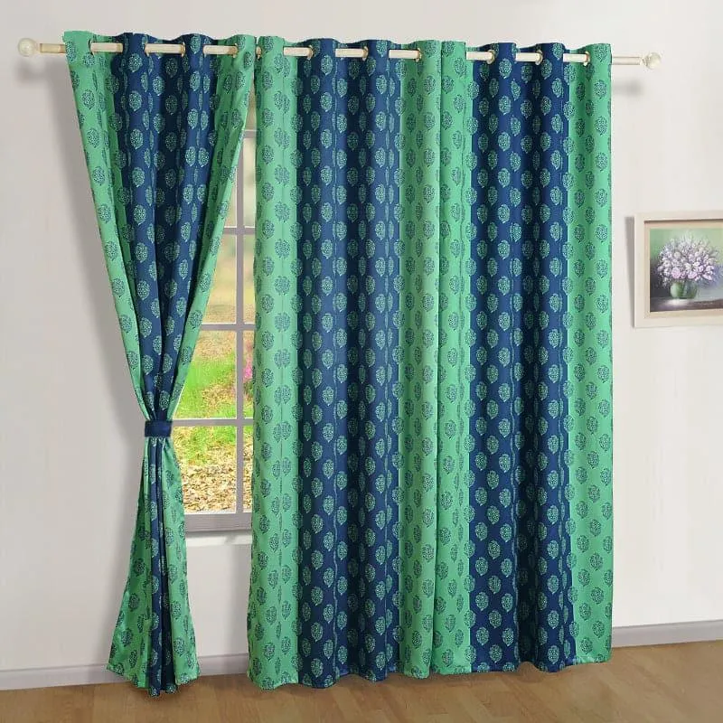 Swayam Charmi Floral Curtain media 1