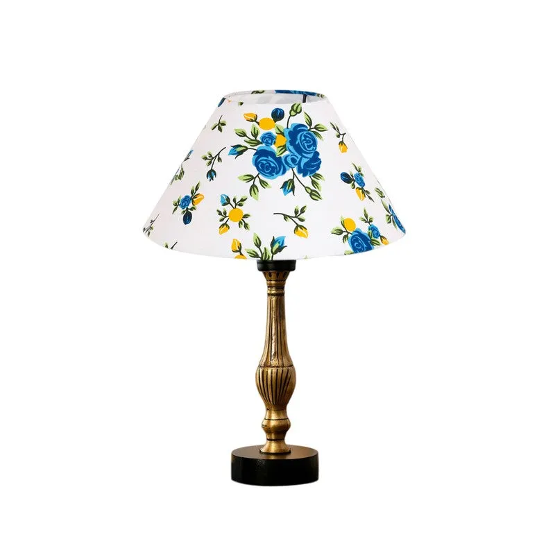 Aurelo Sora Wooden Table Lamp - Multicolor media 5