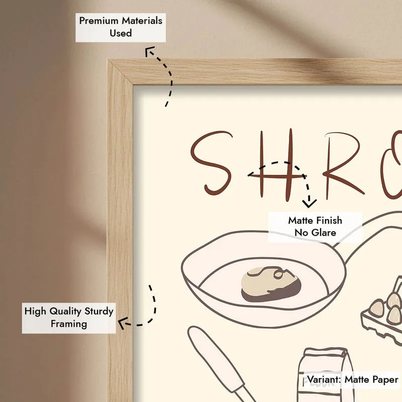 Shrove Tuesday Archival Canvas Wall Art - Brown media 8