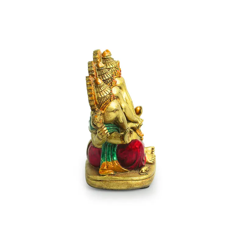 Panchmukha Ganapati Resin Idol media 4