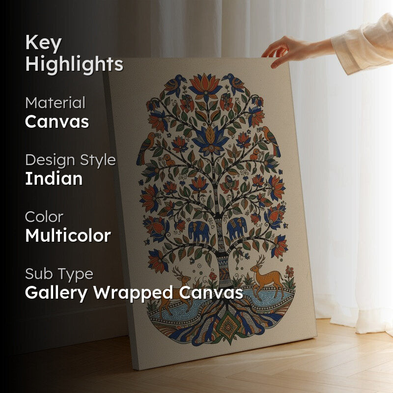 Blossoming Tree Canvas Wall Art & Paintings media 2