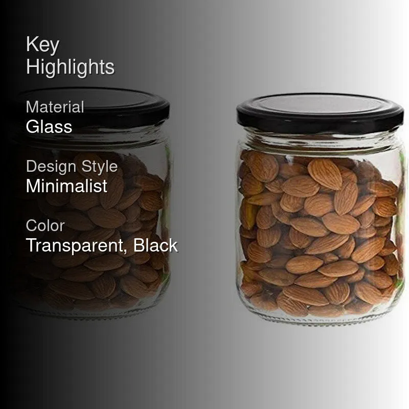 Briallyn Airtight Storage Jar (500 mL Each) - Set Of Two media 2