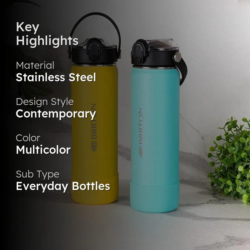 Dream Drip Bottle (Yellow & Sky Blue, 750 mL Each) - Set Of Two media 2