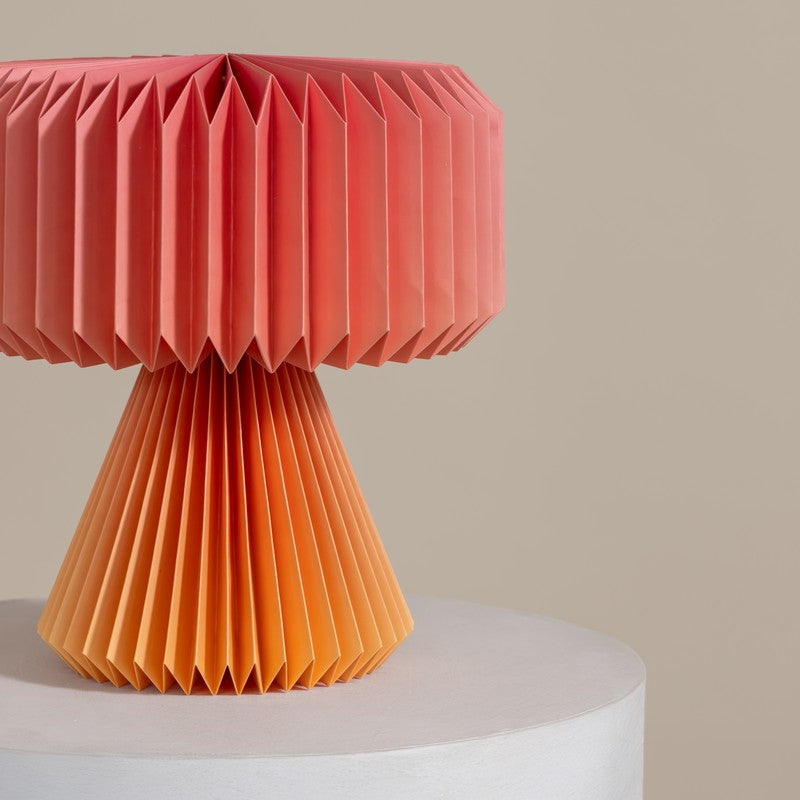 Fig Living Ori Peach Glow Table Lamp- Pink media 10