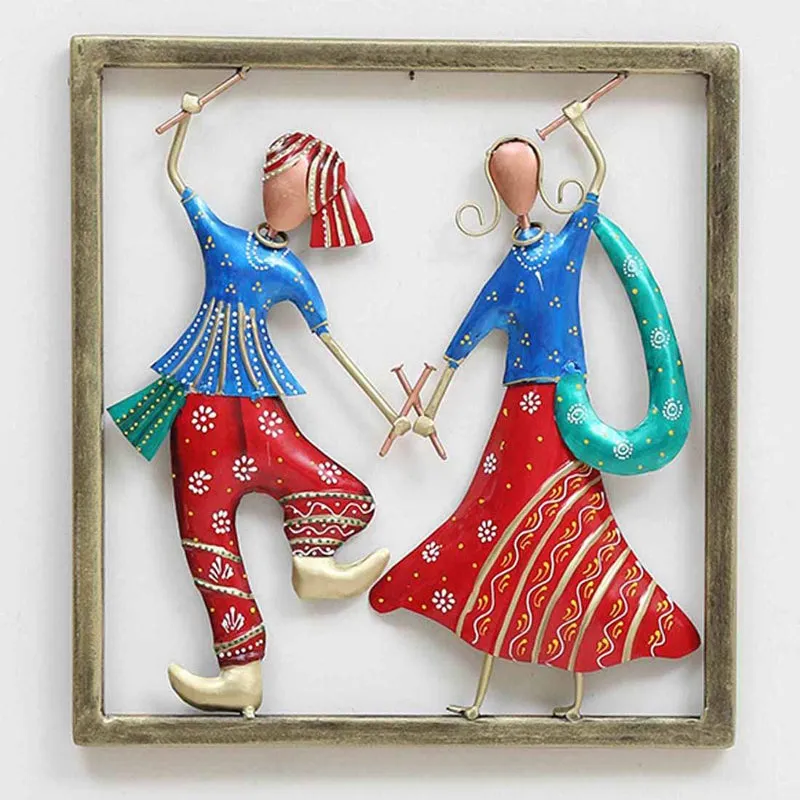 Folk Dancers Iron Wall Accent media 4