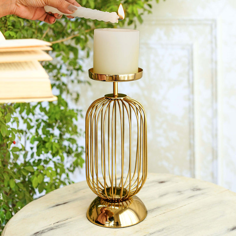 Aurin Metal Candle Holder media 3