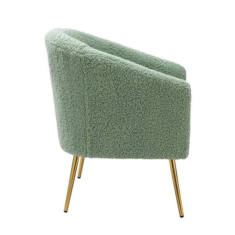 Stylo Neem Wood Accent Chair - Green media 5