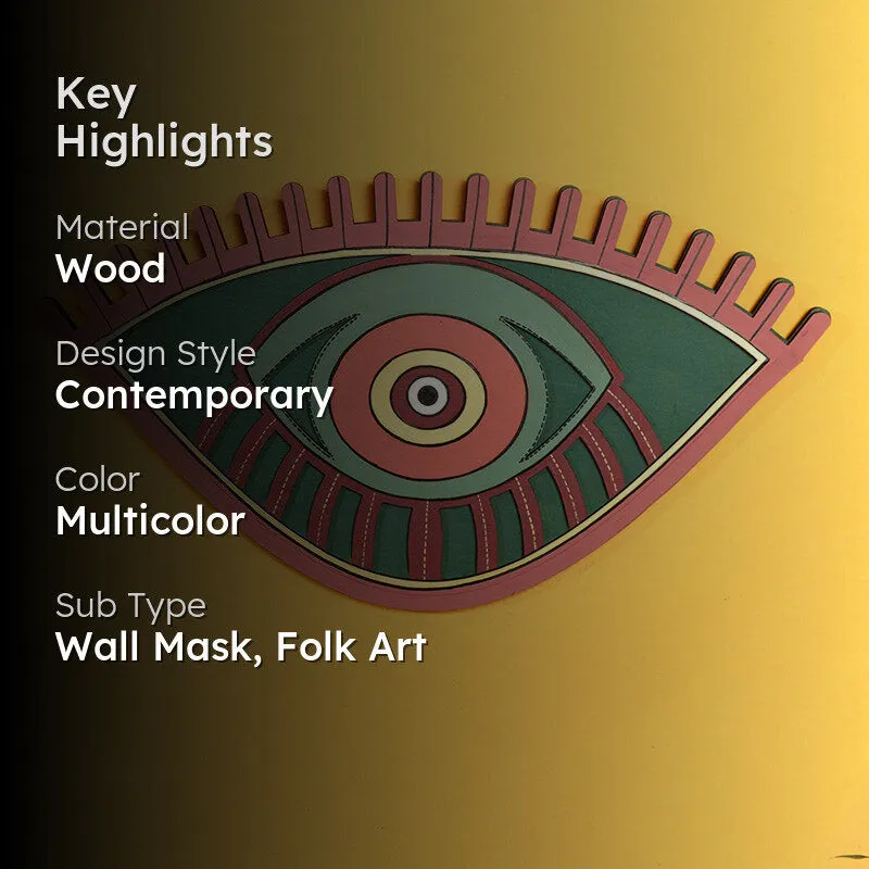 Karthi Wooden Wall Accent media 2