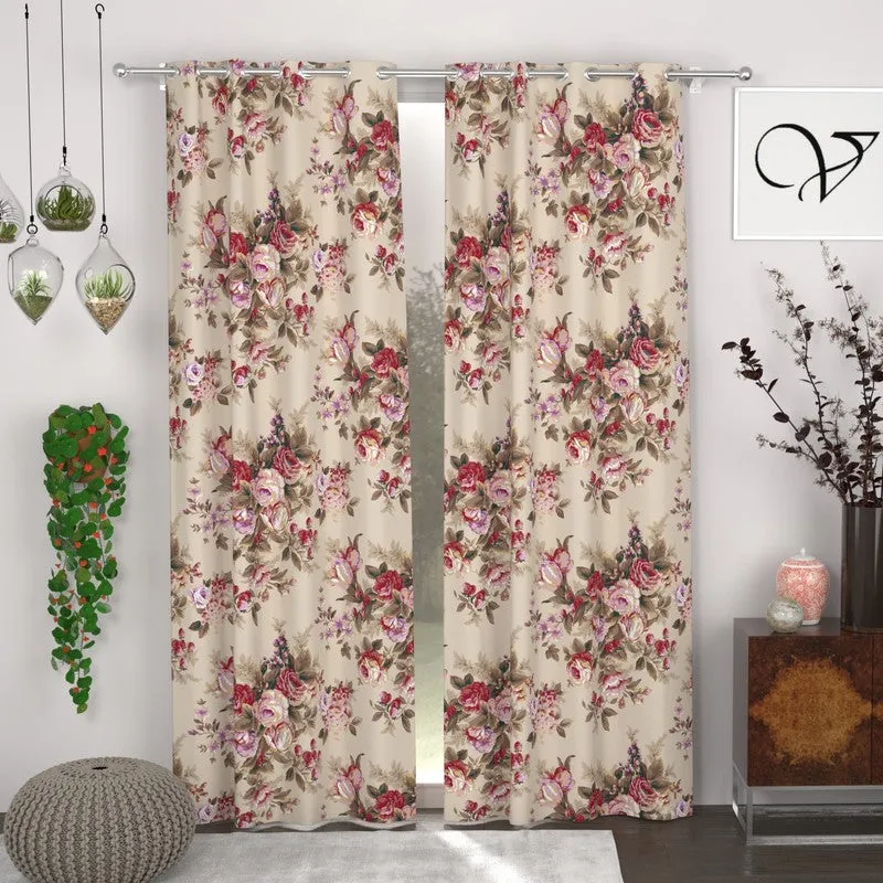 PetalGlow Curtains - Set of Two media 1