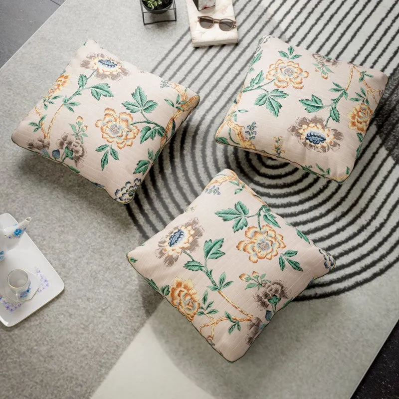 Soft Botanica Cotton Cushion Covers - Set Of Three media 4