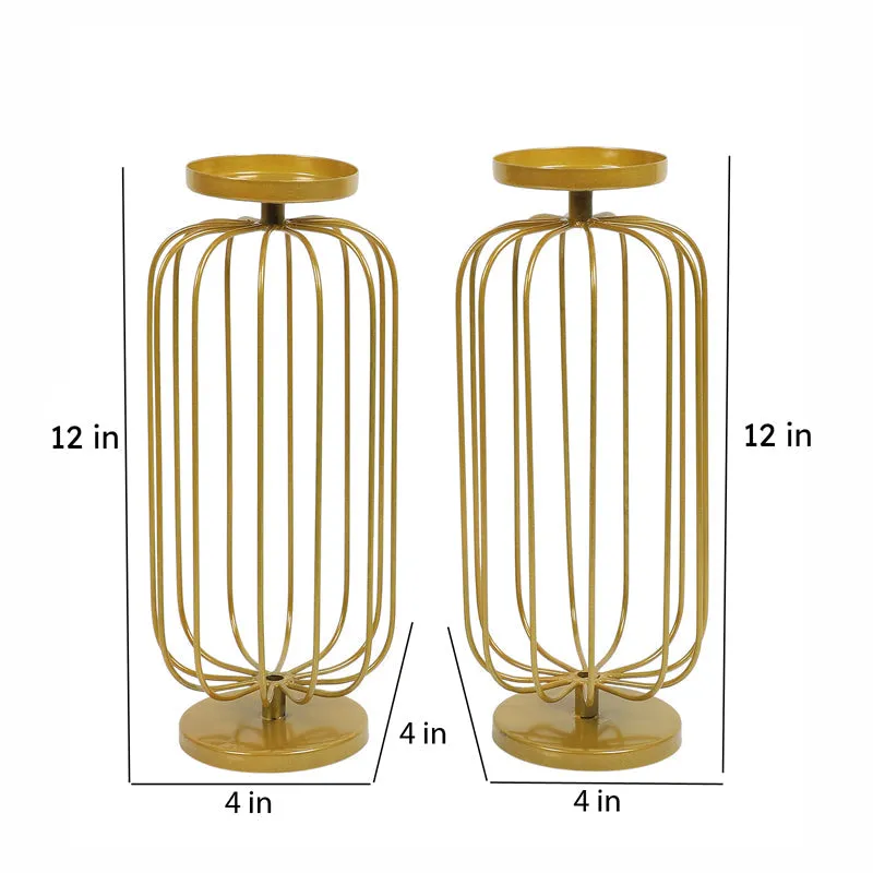 Lumi Abstract Candler Holder - Set Of Two media 9